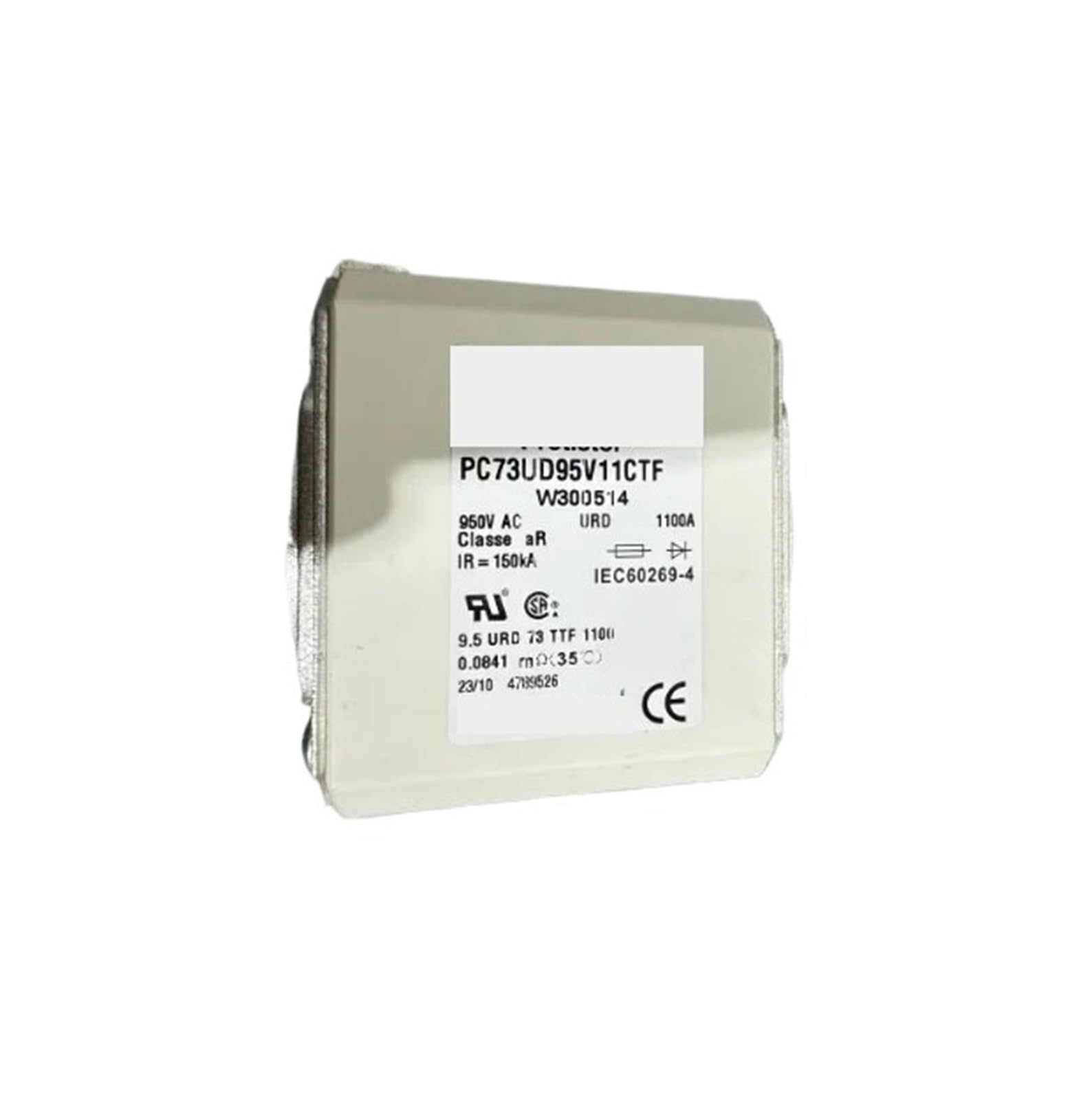 Fusible PC73UD69V16CTF B301301 d'une fiabilité absolue pour circuits haute tension
