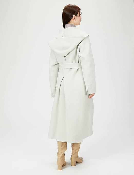 アイボリー×レッド フレイ アイディー MANTECOフードリバーコート