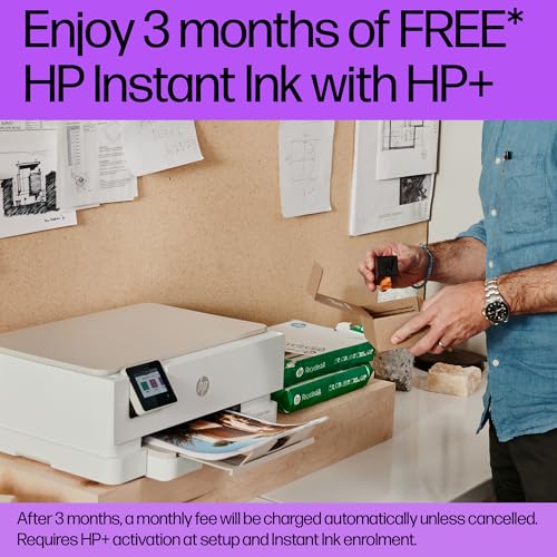 HP ENVY Inspire 7220e All-in-One Wireless Colour Printer | 3 Months of free Instant Ink | White | 2-sided printing | Touchscreen | Self-healing Wi-Fi - Image 5