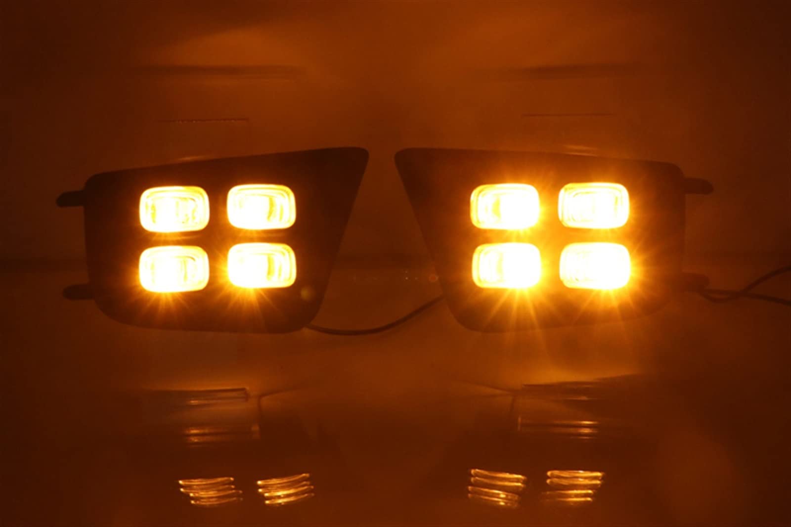 Dinamiche Indicatori direzione Compatibile con Toyota per Tacoma 2012 2013 2014 2015 Auto Sinistra Destra Indicatore di Direzione Fendinebbia DRL Luci di Marcia Diurna Luce Laterale