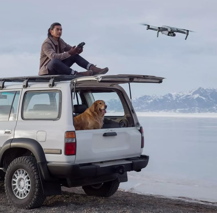 DJI Air 2S Fly More Pro Vlogger Combo with DJI RC, Drone with 3-Axis Gimbal Camera, 5.4K Video, 1-Inch CMOS Sensor, 4 Directions of Obstacle Sensing, 31 Mins Flight Time, 12km 1080p Video Transmission, Two Extra Batteries