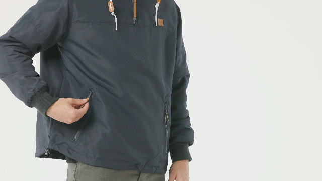 Coupe-vent Brandit Luke Pour Homme - Style Vintage Avec Détails Cuir, Doublure Polaire, Imperméable