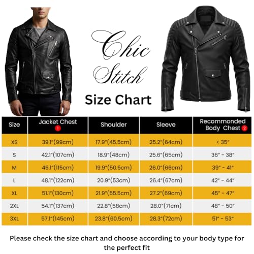 Men's Classic Real Sheepskin Suede Leather Bomber Biker Motorcycle Jacket - Slim Fit Coat4
