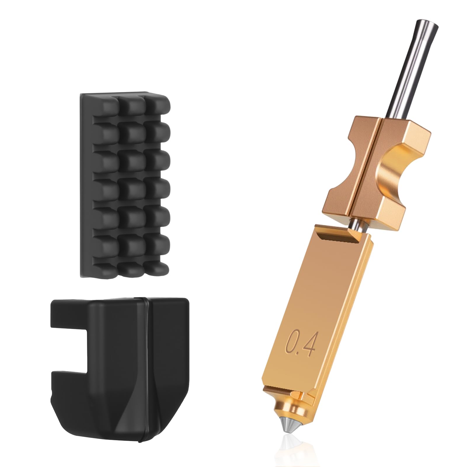 Amazon.com: Upgraded 0.4mm AD5X Nozzle,Quick-Swap Copper Alloy