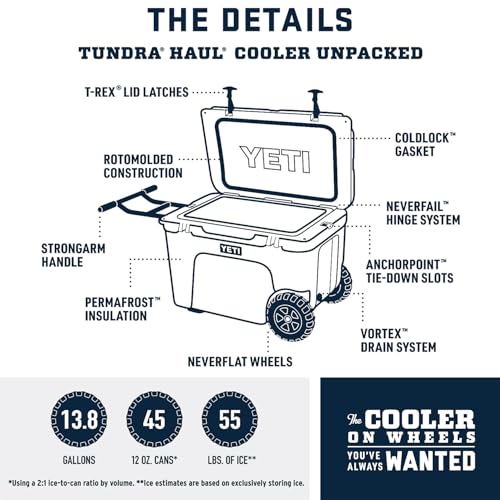 Image of YETI Tundra Haul Portable Wheeled Cooler