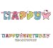 Amscan Dainty Hello Kitty Balloon Dreams Jumbo Add-An-Age Birthday Party Letter Banner Decoration (1 Piece), 10.5' x 10", Multicolor