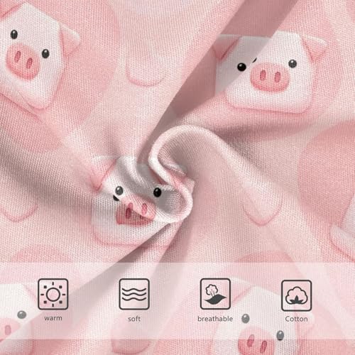 Joisal Cute Pig Heart Pink Girls Underwear Toddlers 2t Cotton Panties Little Girl Personalized Kids Undies Briefs3