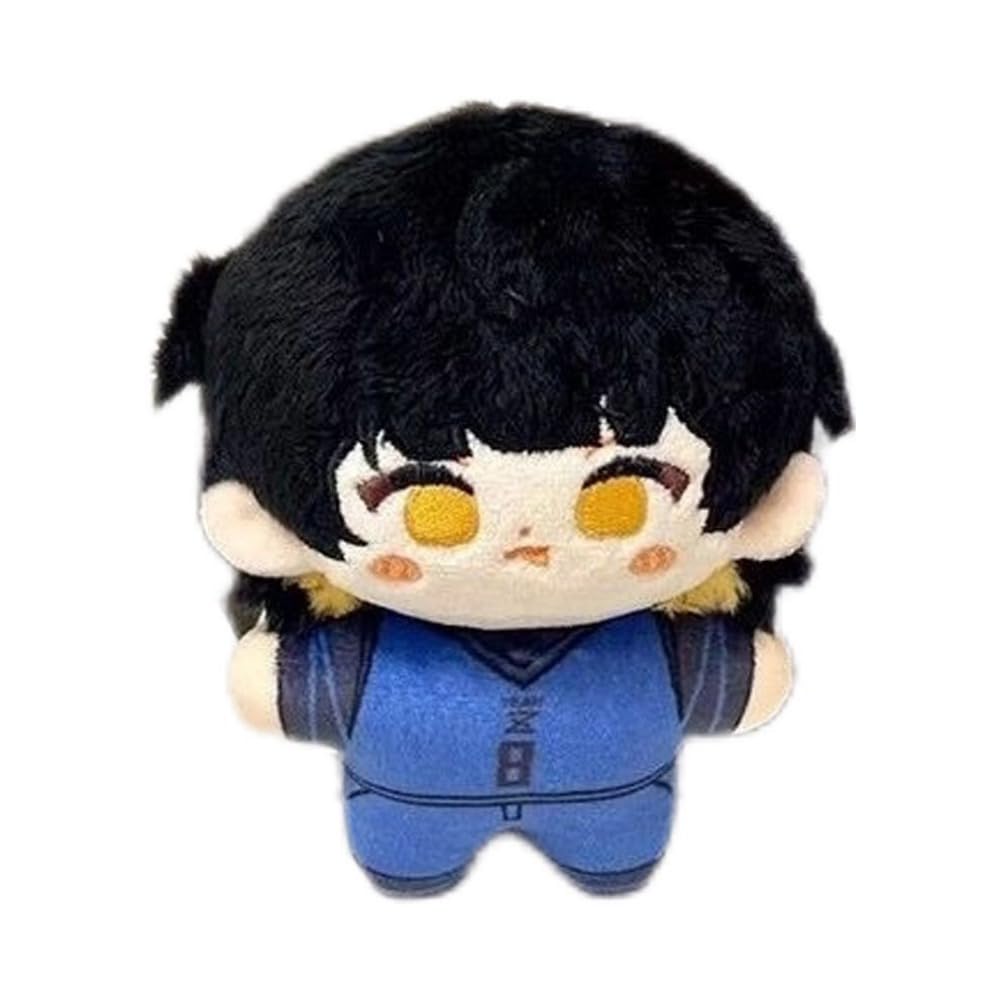 FEIDIAO BlueLocks Chibi Figure Doll Pendant Cute Bachira Meguru Chibi Plush Pendant Keychain Backpack Decor Accessories (A)