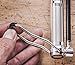 Mini Floor Bike Pump, Super Fast Tire Inflation, Secure Presta and Schrader Valve Connection. High Pressure Bicycle Pump with Stabilizing Foot Peg for Road, Mountain, Touring, Hybrid and Fat Tires