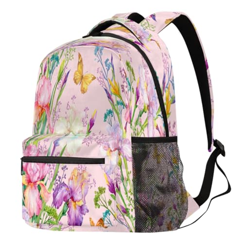 Sac à dos d'école et voyage Iris grande capacité pour ordinateur portable couleur mixte