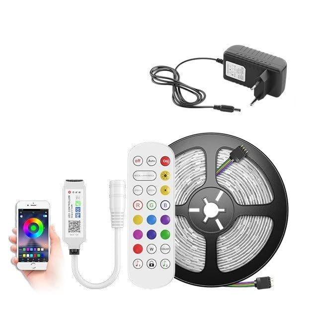 Bande LED multicolore DrPhone pour éviter la fatigue visuelle devant les écrans