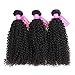 Original Queen 100% Brazilian Unprocessed Virgin Kinky Curly Human Hair Weave 3 Bundles Deep Curly Hair Extensions Mixed Length 12 12 12inches