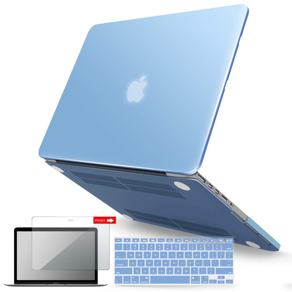 IBENZER Compatible with MacBook Pro 13 Inch Case 2015 2014 2013 end 2012 A1502 A1425, Hard Shell Case & Keyboard Cover & Screen Protector for Old