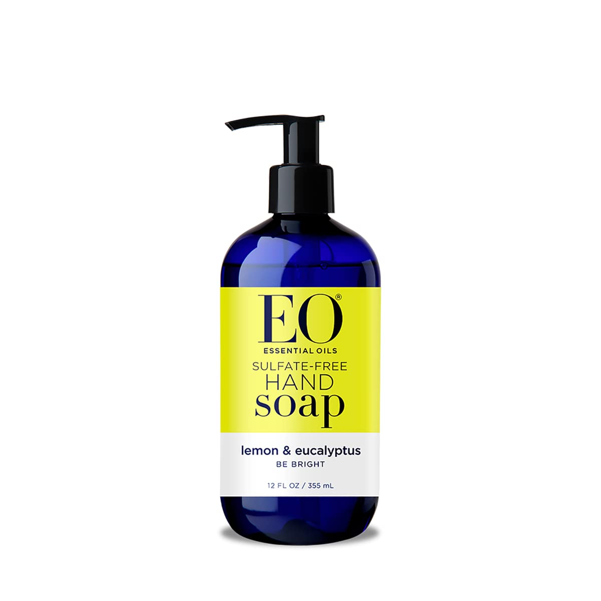 EO Botanical Liquid Hand Soap, Lemon and Eucalyptus, 12 Ounce (Pack of 3) EO Botanical Liquid Hand Soap, Lemon and Eucalyptus, 12 Ounce (Pack of 3)