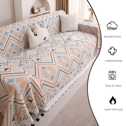 Housse de canapé lavable en machine protection douce et saine