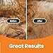 GoPets Self-Cleaning Slicker Brush for Dogs & Cats, Deshedding & Dematting Comb with Retractable Bristles, Undercoat Tool for Long Haired Dogs, Non-Slip Handle, Detangler for Mats & Shedding Fur