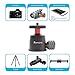 ANNSM Tripod Ball Head 360° Panoramic and 135° Tilt Rotatable with 1/4” Screw Thread and Volume Locking Knob for DSLR Cameras/Tripods/Monopods/Camera Slider Track/Camera Dolly Slider