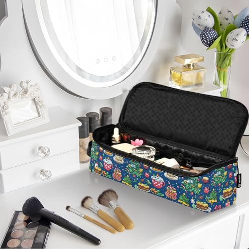 Bolsa de Viaje para Herramientas de Cabello resistente al calor y organizador portátil para planchas, rizadores y accesorios de cuidado capilar miniatura 7