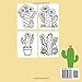 Easy & Bold Desert Succulents Coloring Book: Simple Large Print Cacti Designs for Adults, Kids & Beginners Paperback