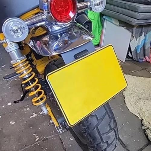 Support de Plaque pour Monkey 125 sans Garde-Boue Encombrant