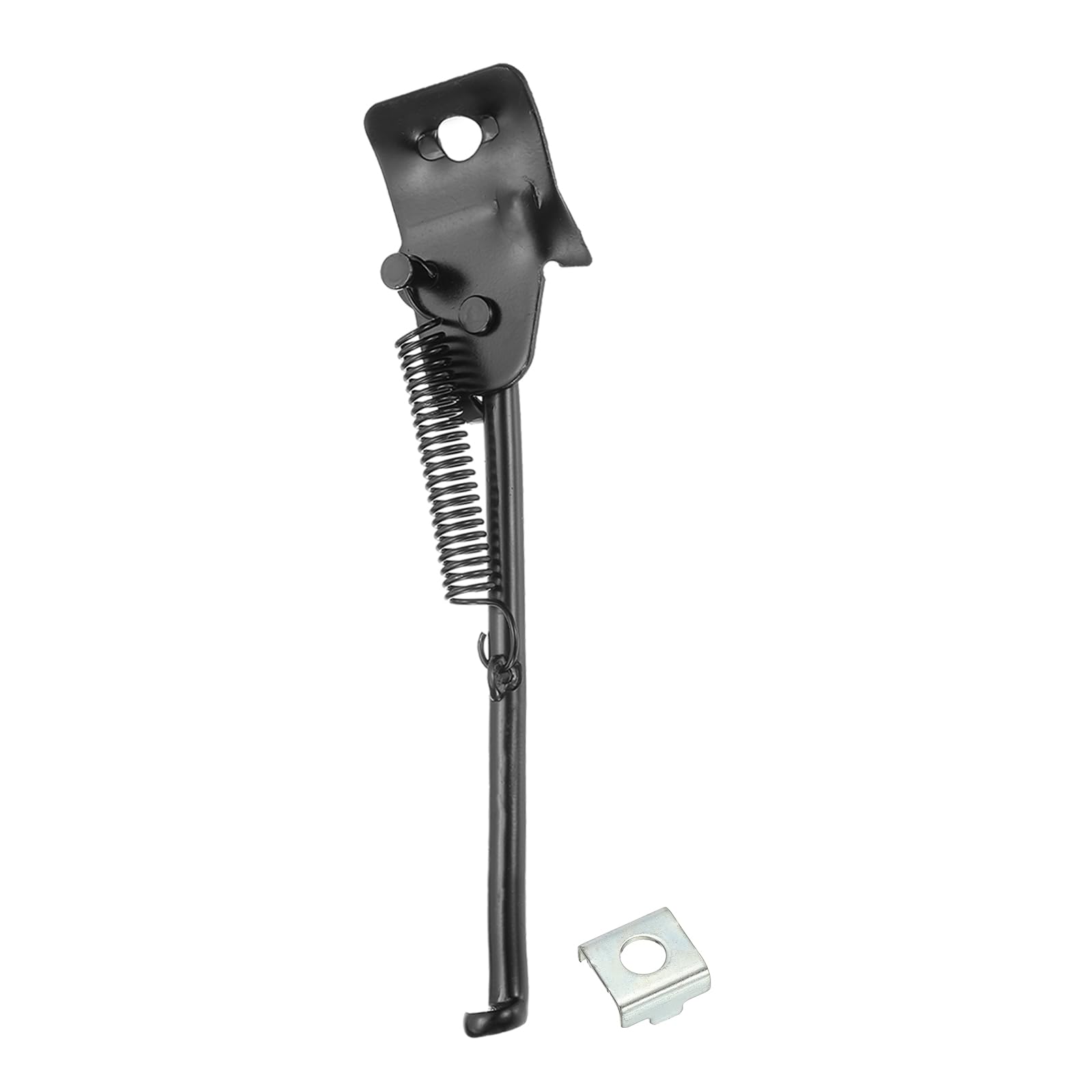 sourcing map Back Bike Kickstand for 12 inch Wheel Bicycle Single-Side Kick Stand Rear Mount Bikes Support Racks, Black