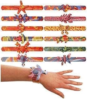 Henbrandt 12 x ANIMAL SNAP BRACELET CHILDREN KIDS LOOT GOODY PARTY BAGS PINNATA FILLERS TOYS