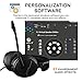 immagine 3THE G-LAB Korp THALLIUM Cuffie da Gaming USB Sound 7.1 Surround Digitale - Cuffie Audio di Alta Qualità - Microfono con Cancellazione del Rumore - LED RGB - Compatibile con PC Mac (Nero)
