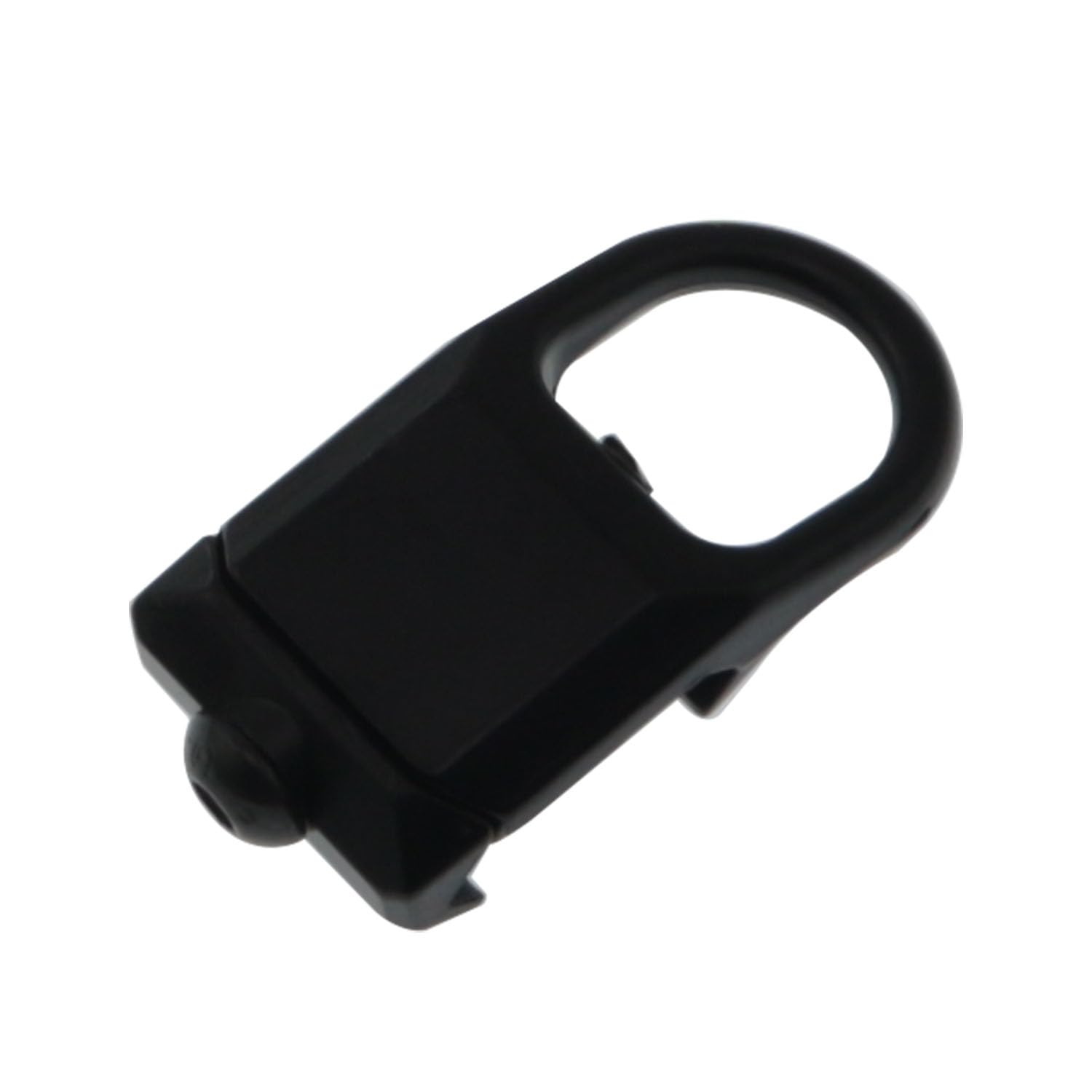 JCBIZ Sling Buckle Without Logo Black RAS Square Sling Buckle Outdoor Tactical Metal Safety Picatinny Magazine Attachment Guide for 2-Point and Conventional Magazines