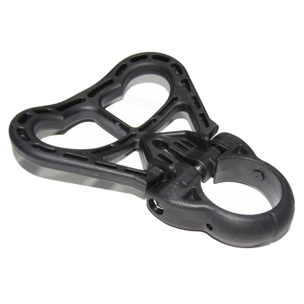 Poignée de transport pour bouteille de plongée en acier inoxydable et nylon, poignée rotative pour cylindre de plongée de 39 à 41 mm, accessoire robuste pour le transport sûr des bouteilles