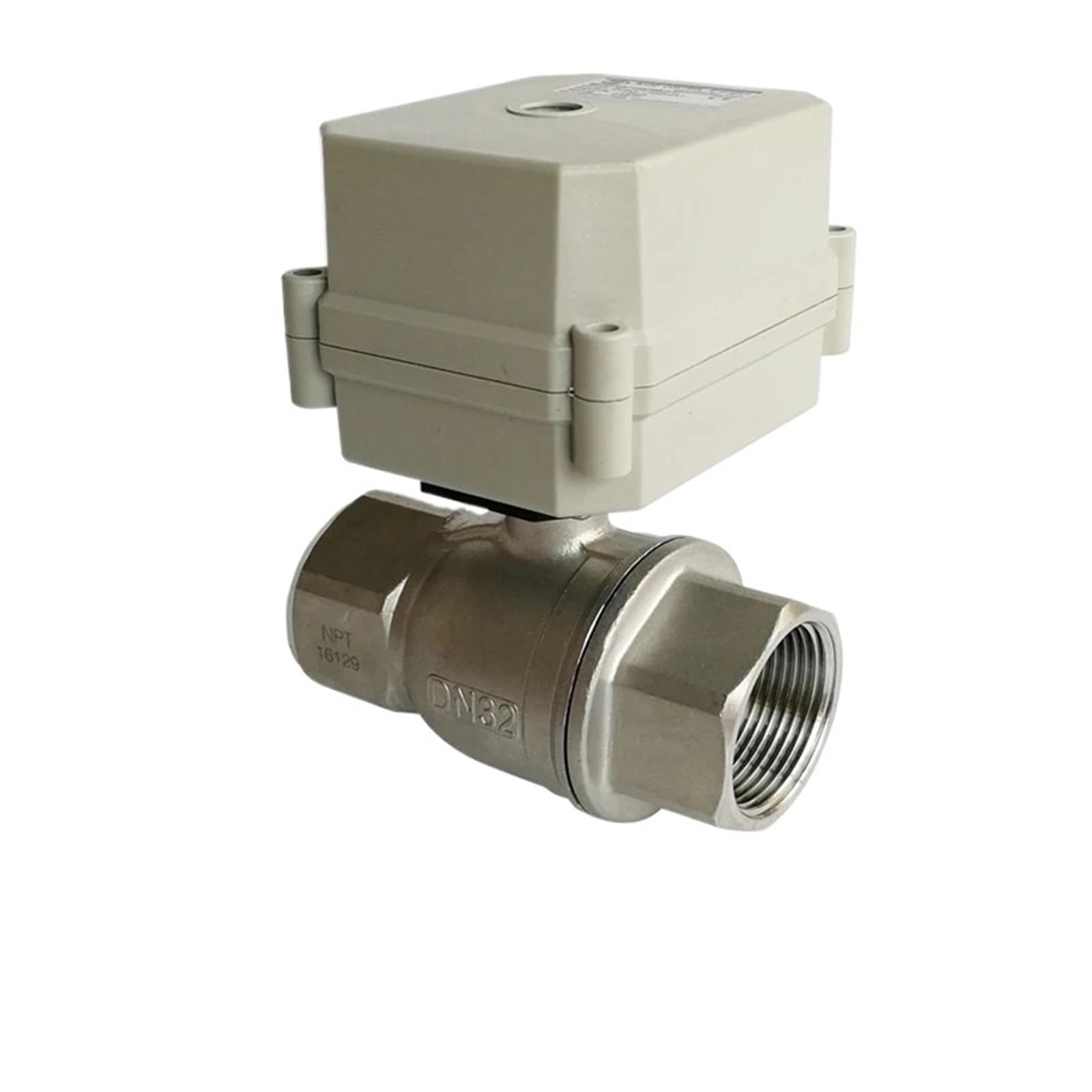 Vanne hydraulique DN32 motorisée inox 1-1/4 NO CR502 110V-230V