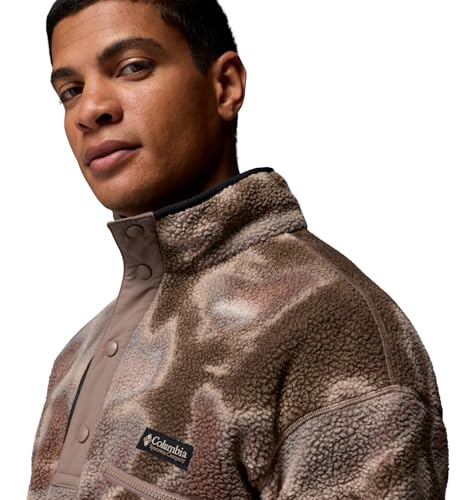 Image of Columbia Helvetia II Printed Half Snap Fleece