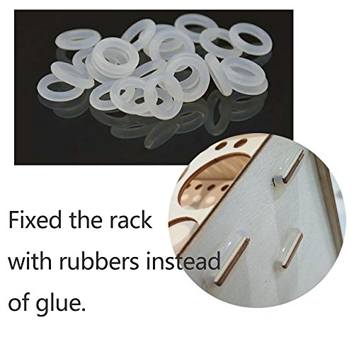 Ophir Wooden Paint Rack Stand Pigment Ink Bottle Paints Tool Storage With Cabinet Holder Organizer For 58 Bottles Of Paints #TOP5