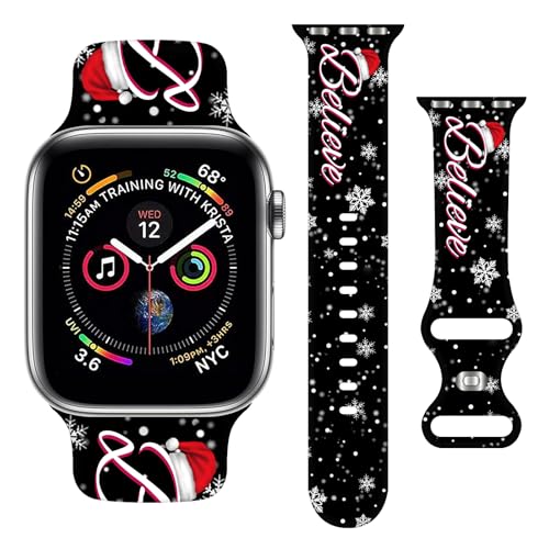 Apple Watch�p�N���X�}�X�X�g���b�v 38mm 40mm 41mm 42mm 44mm 45mm 46mm 49mm �j�����p �\�t�g�V���R�� �X�|�[�c���X�g�o���h iWatch Ultra�V���[�Y 10 9 8 7 6 5 4 3 2 1 SE�p