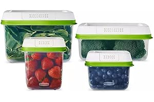 Rubbermaid FreshWorks Produce Saver: Keep Your Fruits and Veggies Fresh Longer