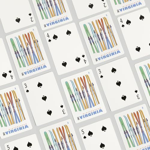 Baraja de Póker Wintergreen Virginia 52 cartas miniatura 4