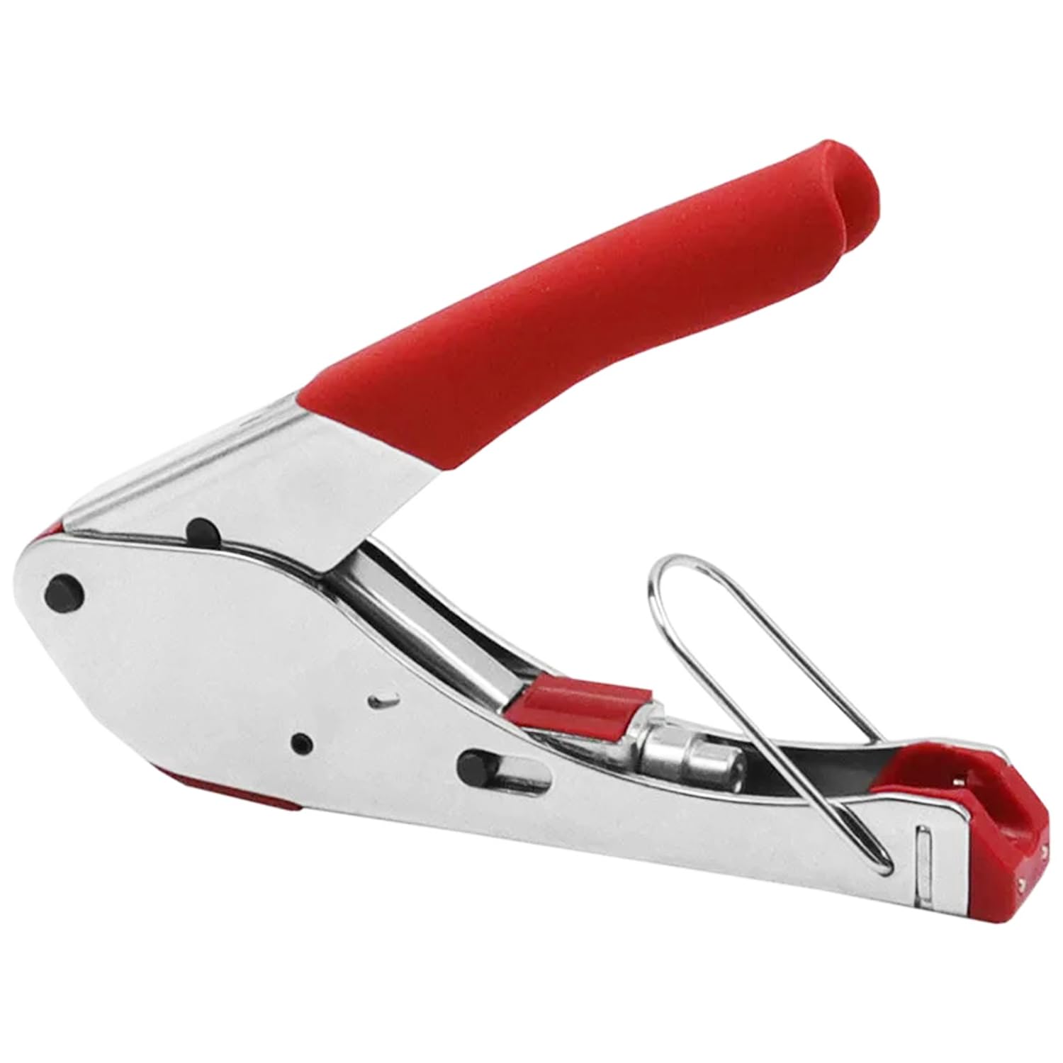 Greluma 1 Pz Pinza crimpatrice per cavi coassiali RG59/RG6 tipo F, pinza spelafili per compressione coassiale
