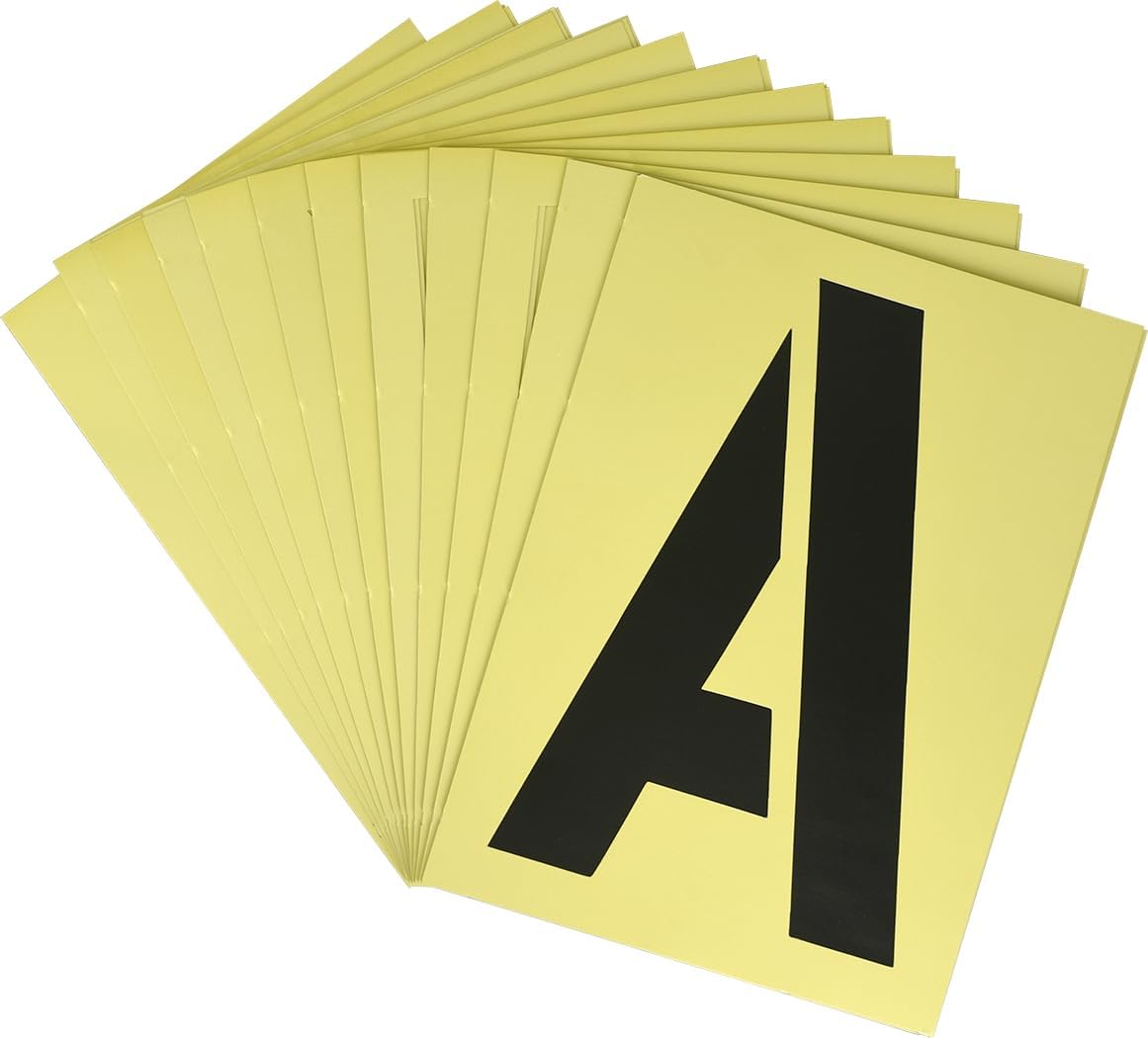 Hillman Heavy Duty Stencils (12 inches) (843398)