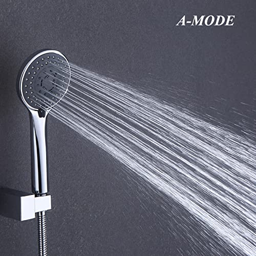 Pommeau de douche haute pression universel pour optimiser le débit d'eau de la douche