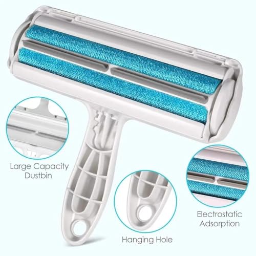 Pet-Hair-Remover-and-Reusable-Lint-Roller-for-All-Types-of-Surfaces-Portable-with-a-Large-Capacity-Eco-Friendly-Easy-to-use-Fur-Remover-Tool-for-Cats-and-Dogs-Teal
