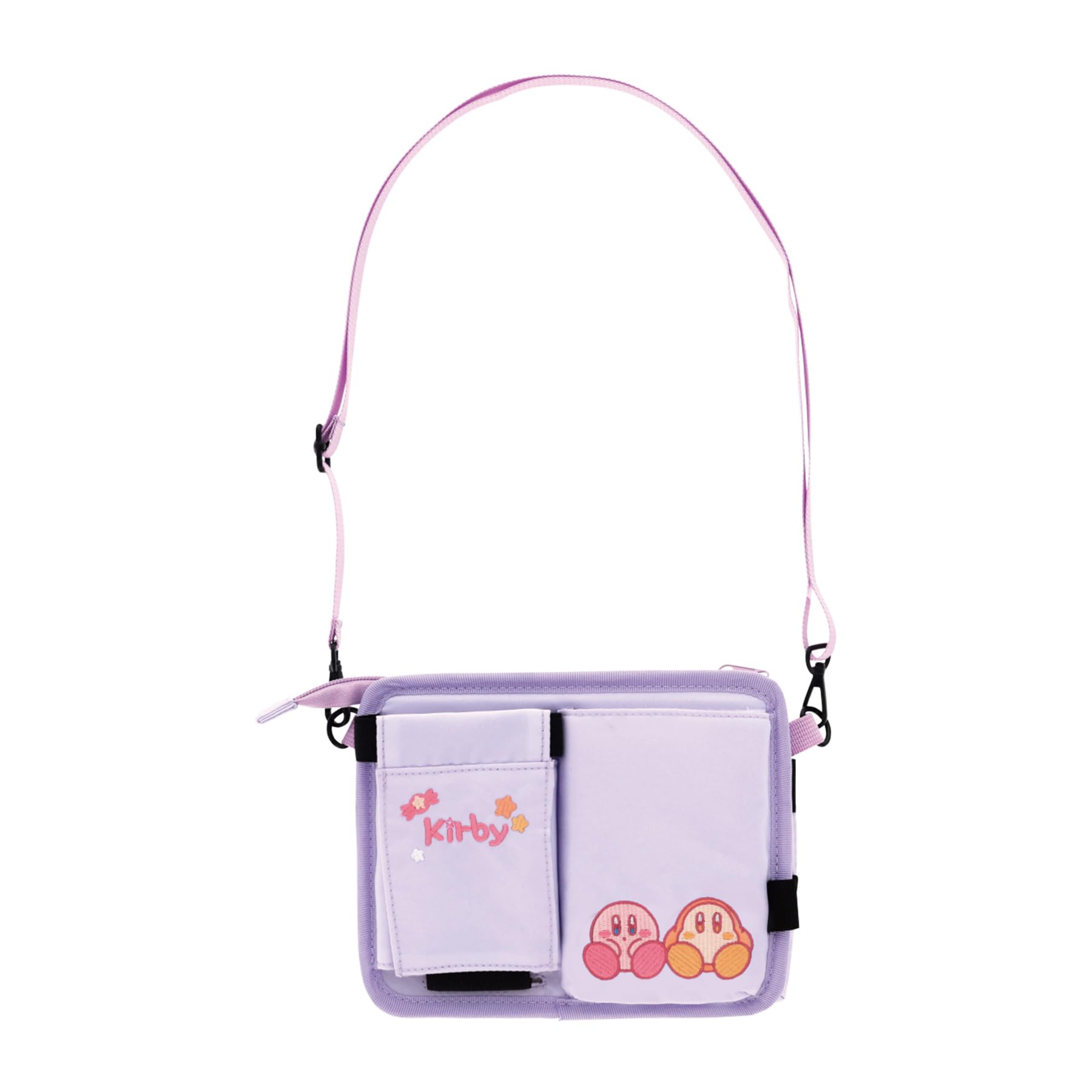 Nintendo Kirby Shoulder Drink Holder Carry Case with Pocket Marushin Japan