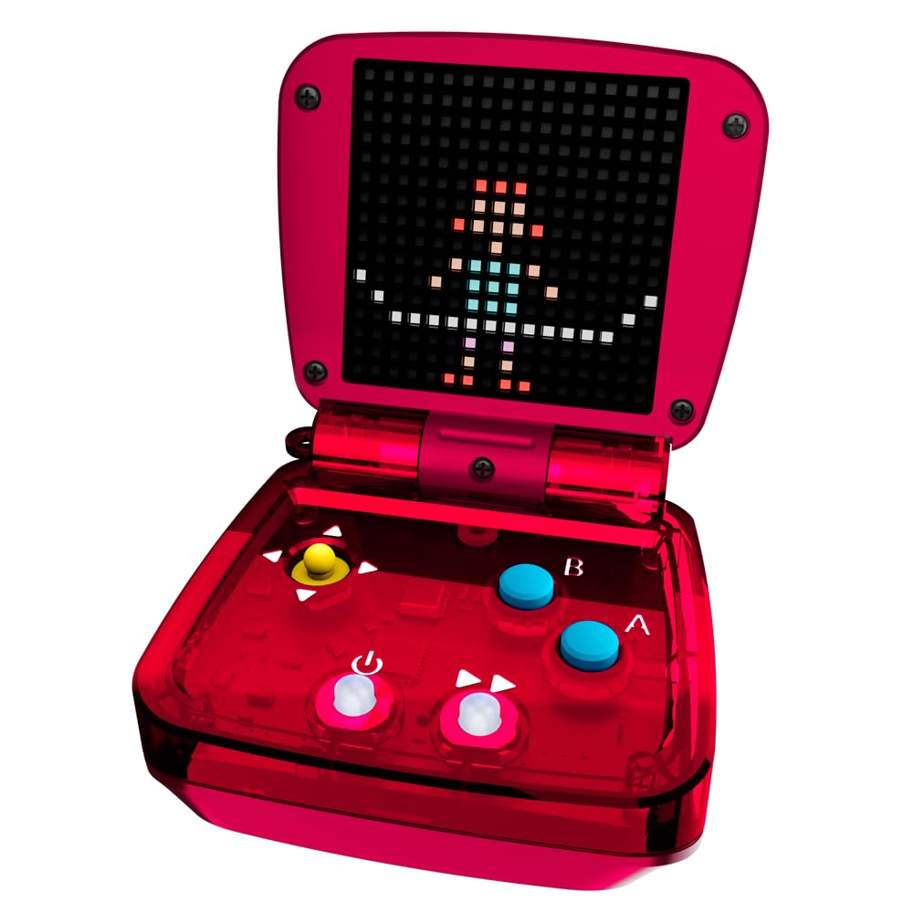 BANDAI TAPTAP Arcade FC34812 Multicolor - Elektroniczne urządzenie do gier w rozmiarze dłoni - Retro, zawiera 10 zabawnych gier wideo, prezent dla osób powyżej 5 lat