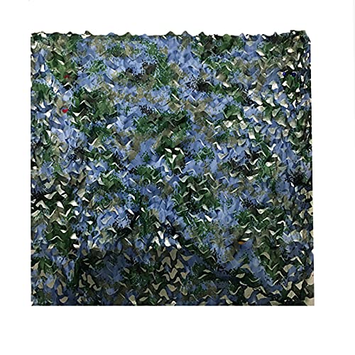 GLFYHG Tarnnetz Camouflage Netz Wald Jagd im Freien Tarnung Waldlandschaft Militär Tarnnetz Dekoration Sonnenschutz(Size…