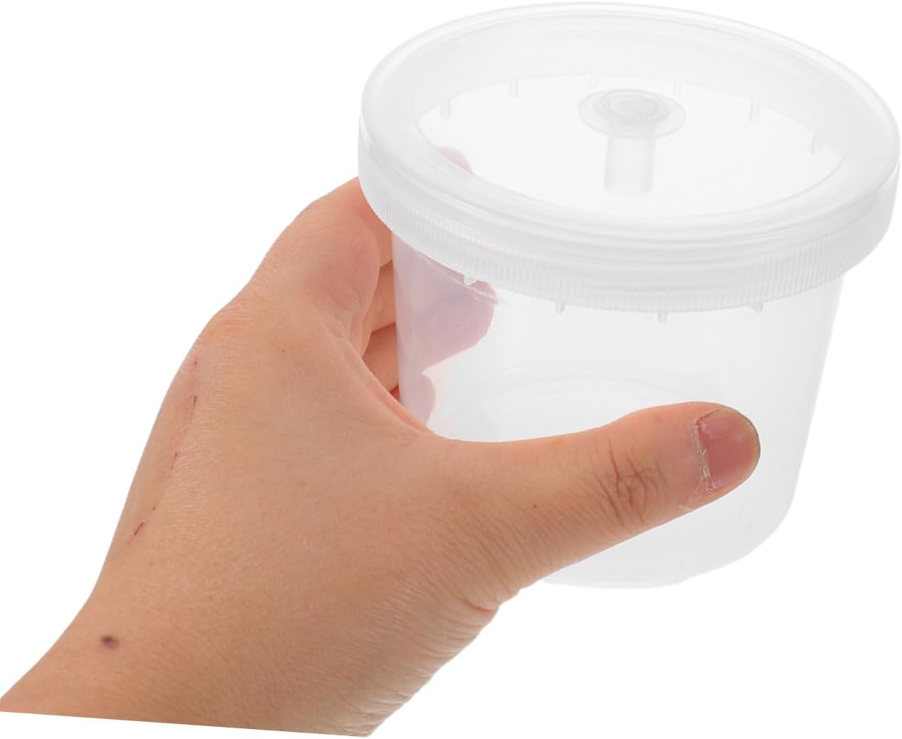 6 Pack Wide Mouth Reagent Bottles 480ml Pp Lab Tissue Culture Containers with Breathable Caps for Precise Monitoring and Plant Sample Collection