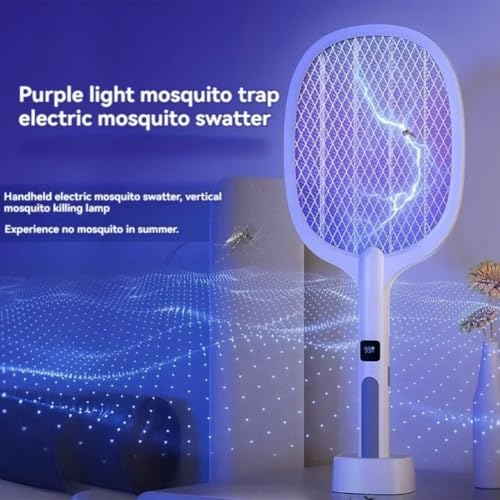 Matamoscas eléctrico recargable portátil con USB tipo C para eliminar mosquitos en casa 5