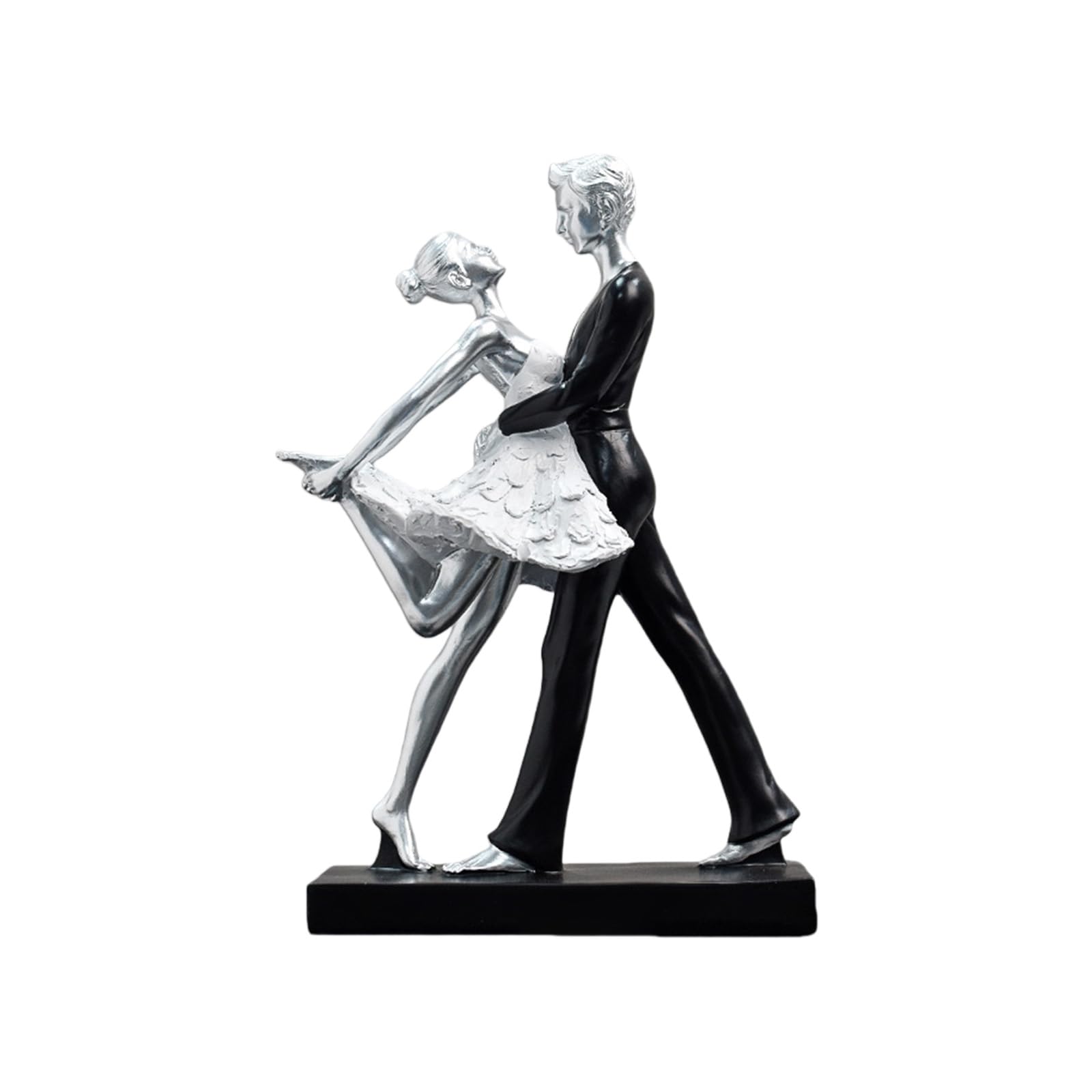 Statue de danseur de ballet figurine couple décoration intérieur moderne