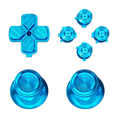 eXtremeRate Boutons Dpad ABXY avec Joysticks Métal pour ps5 Manette,
