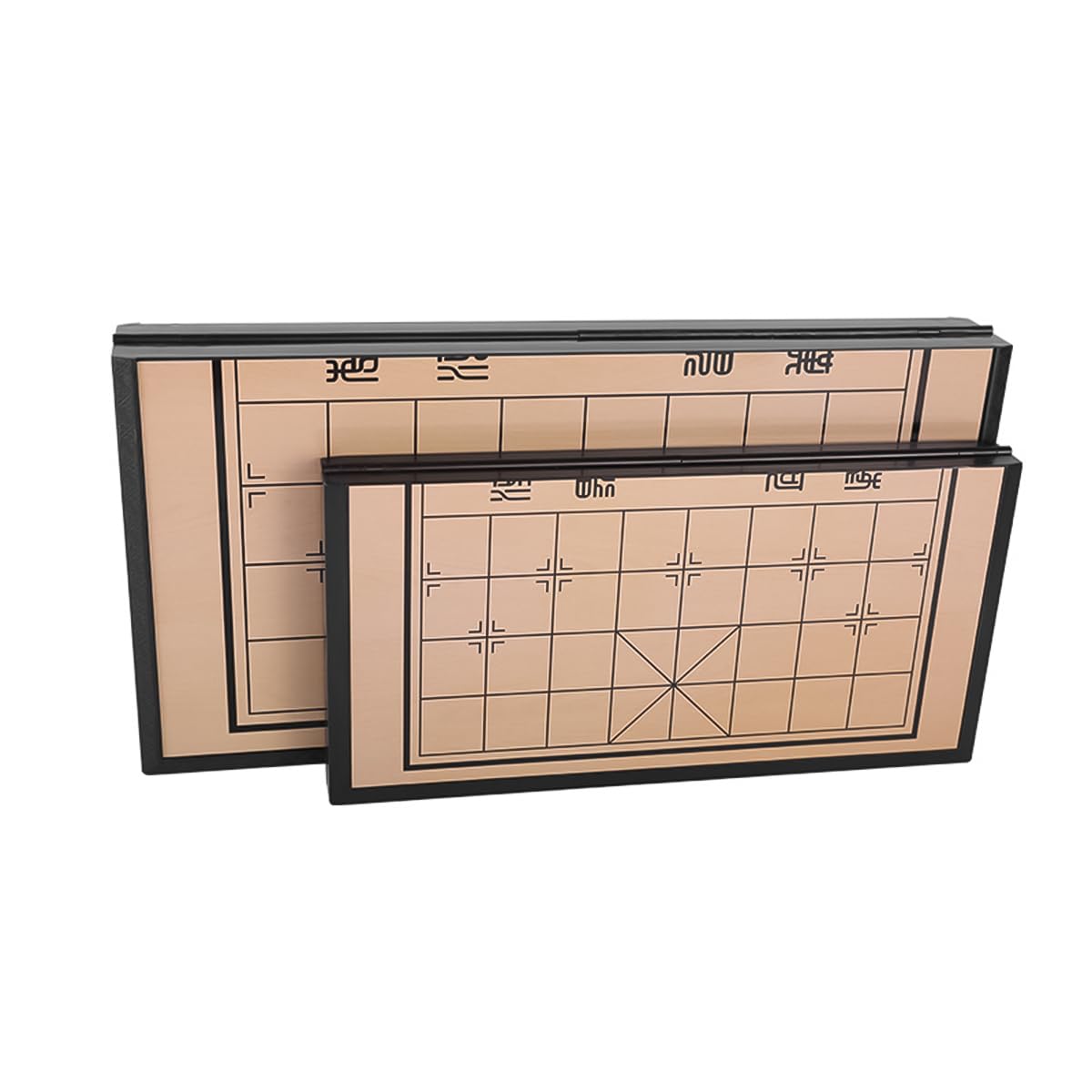 Chinesisches Schach (Xiangqi) Magnetisches Reiseset (25 cm) Chinesisches Damespiel, kompaktes, zusammenklappbares Brettspielset
