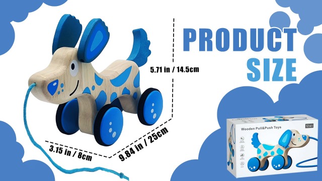 The Baby Supply Houten Draaimolen - Houten Montessori speelgoed - The