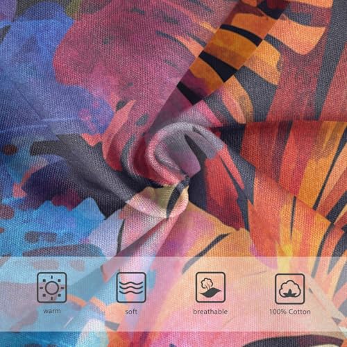 KLL Leaves Monstera Blots Baby Boys Comfort Boxer Briefs Breathable Children Panties3