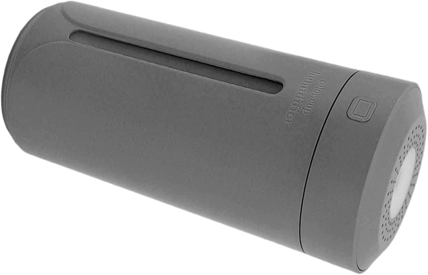 Do użytku domowego Dyfuzor olejków eterycznych, mini przenośny wielofunkcyjny nawilżacz 230 ml 2 w 1 cichy do biura i domu(Gray)